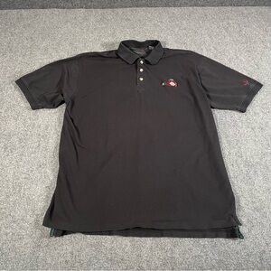 Vintage Tabasco Polo Shirt Men’s Xl Black Y2K 90s Advertisement Preppy Hot Sauce